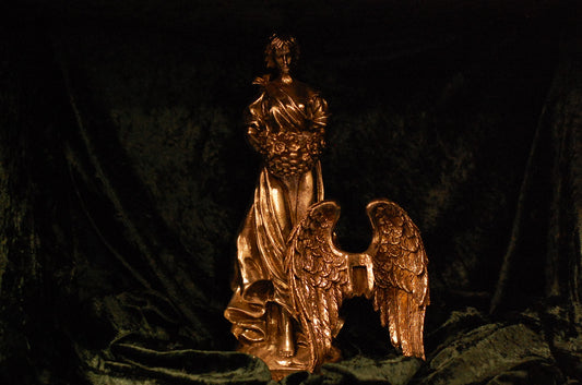 Bronzen Engel van Bescherming – met magnetische vleugels